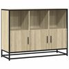 vidaXL Skjenk sonoma eik 100x35x76 cm konstruert tre