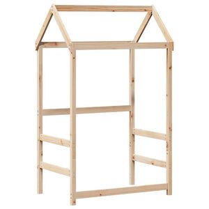 vidaXL Tak for barneseng 118x70x176,5 cm heltre furu