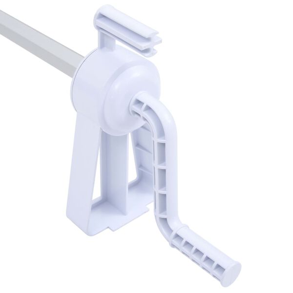 vidaXL Oppruller til bassengtrekk med plastbase