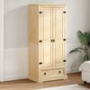 vidaXL Garderobe Corona 76x50x170 cm heltre furu