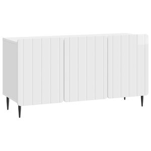 vidaXL TV-skap H&oslash;gglans hvit 99 x 34,5 x 52 cm Konstruert tre