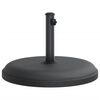 vidaXL Parasollfot for &Oslash;32/35/38 mm stenger 25 kg rund