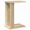 vidaXL Avlastningsbord Sonoma eik 35 x 25 x 50 cm Konstruert tre