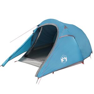 vidaXL Tunneltelt for camping 3 personer bl&aring; vanntett