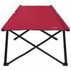 vidaXL Sammenleggbar camping seng 2 pcs R&oslash;d 206 x 76 x 74 cm
