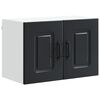 vidaXL Oppvaskmaskin-panel Kalmar Svart 60 x 31 x 40 cm Konstruert tre
