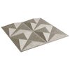 vidaXL Veggpaneler 48 stk beton 50x50 cm XPS 12 m&sup2; origami