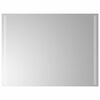 vidaXL Baderomsspeil med LED 80x60 cm