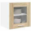 vidaXL Hengende skap 2 pcs Sonoma eik 40 x 31 x 40 cm Konstruert tre