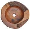 vidaXL Servant heltre teak 45 cm