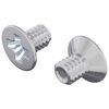 vidaXL Senkskruer 2 pcs s&oslash;lv M4 x 6 mm St&aring;l