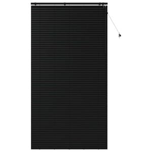 vidaXL Venetiansk persienne Svart 135 x 250 cm 35 mm