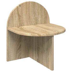 vidaXL Nattbord Sonoma eik 40 x 35,5 x 45,5 cm Konstruert tre