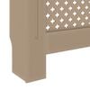 vidaXL Radiatordeksel MDF 78 cm