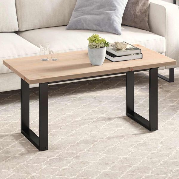 vidaXL Bordplate 100x50x2,5 cm rektangul&aelig;r heltre b&oslash;ketre