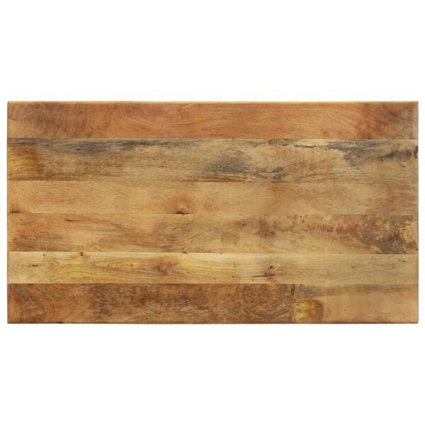 vidaXL Spisebord 110x60x76 cm heltre mango
