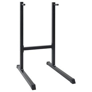 vidaXL Dip-stasjon Svart 103,5 x 66,5 x 121,5 cm Pulverlakkert st&aring;l