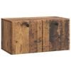 vidaXL Vegghengt TV skap 59,5 x 31 x 30 cm Gammelt tre Konstruert tre