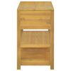 vidaXL Baderomsskap 90x45x75 cm heltre teak