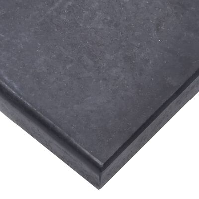 vidaXL Parasollfot svart 40x28x4 cm granitt