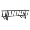 vidaXL Tak sn&oslash;fanger Antrasitt 100 x 29,5 x 34,5 cm St&aring;l