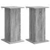 vidaXL Planteholder 2 stk. Gr&aring; sonoma 30,5 x 30 x 60,5 cm