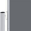 vidaXL Uttrekkbar sidemarkise antrasitt 117x1200 cm