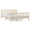 vidaXL Sengeramme heltre 140x190 cm