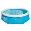 Bestway Oppbl&aring;sbart sv&oslash;mmebasseng Fast Set rundt 244x66 cm 57265