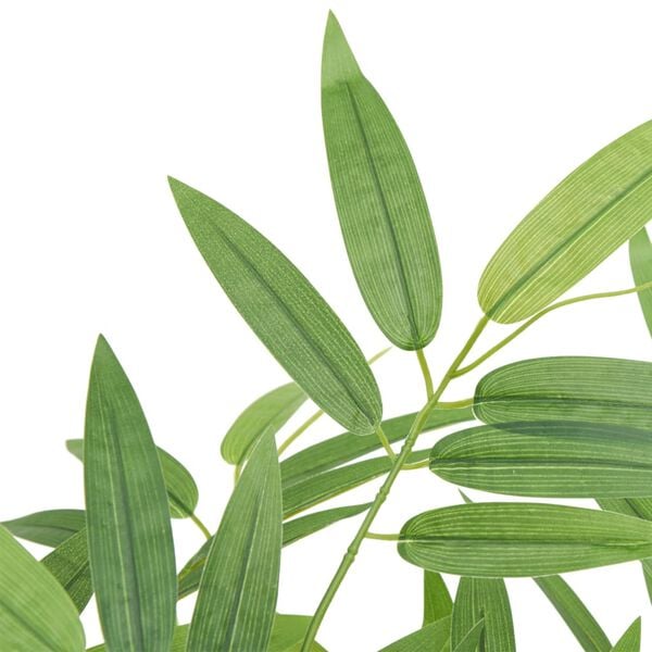 vidaXL Kunstig bambustre 240 blader 80 cm gr&oslash;nn