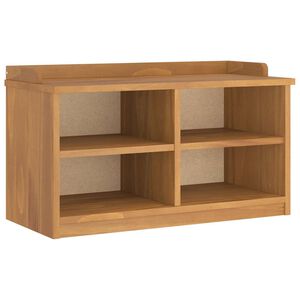 vidaXL Gangbenk SANDNES 87x40x50 cm heltre furu