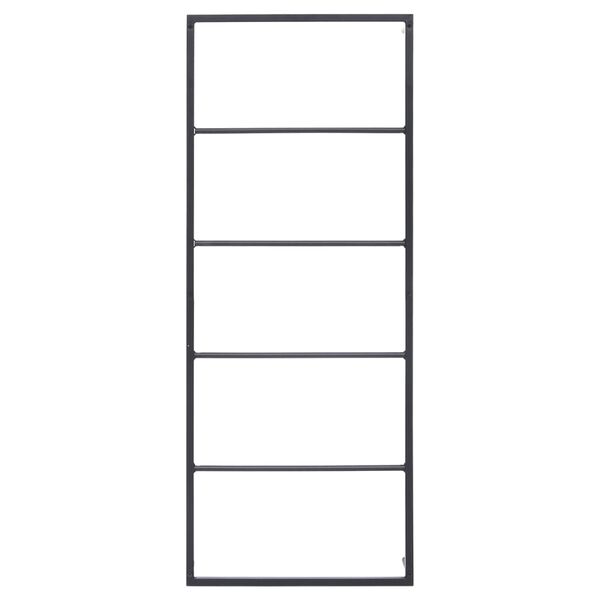 vidaXL H&aring;ndklestativ 45x10x115 cm st&aring;l svart