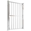 vidaXL Hageport 100x145 cm rustfritt st&aring;l