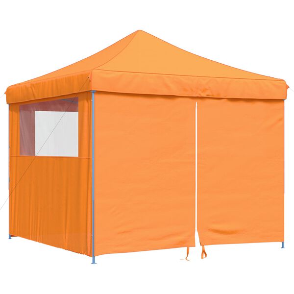 vidaXL Partytelt Oransje 292 x 292 x 315 cm Oxford Stoff