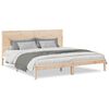 vidaXL Ekstra lang sengeramme uten madrass 200x220 cm heltre