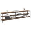 vidaXL TV-skap Gamle tre 200 x 30 x 50 cm Ingeni&oslash;rtre og jern