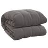 vidaXL Vektdyne gr&aring; 200x230 cm 13 kg stoff