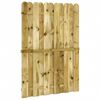 vidaXL Hageport 100 x 150 cm Heltre furu Gr&oslash;nn