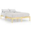 vidaXL Sengeramme heltre 135x190 cm Double