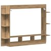 vidaXL TV-skap artisan eik 152 x 22 x 113 cm Konstruert tre
