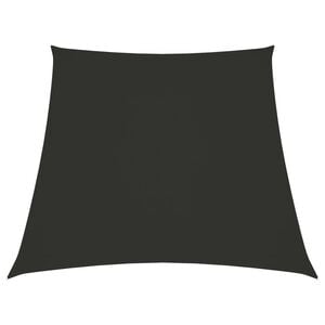 vidaXL Solseil oxfordstoff trapesformet 2/4x3 m antrasitt