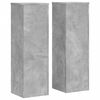 vidaXL Plantestativer 2 stk betonggr&aring; 25x25x80 cm konstruert tre