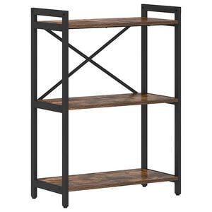 vidaXL Bokhylle 60 x 30 x 85 cm Konstruert tre R&oslash;kt eik