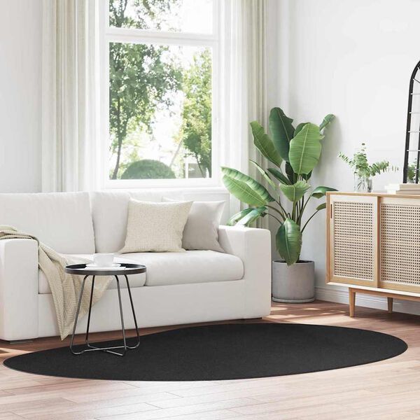 vidaXL Teppe HUARTE Svart 160 x 230 cm Polyester