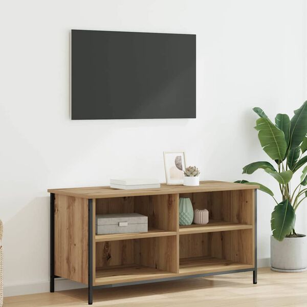 vidaXL TV-skap Artisan Eik 100 x 40 x 50 cm Konstruert tre