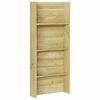 vidaXL Planteskuffer Brun 50 x 15 x 117 cm Impregnert furu