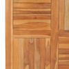 vidaXL Bordplate heltre teak kvadratisk 90x90x2,5 cm