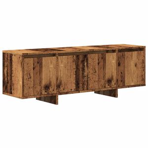 vidaXL TV-benk gammelt tre 120x30x40,5 cm konstruert tre