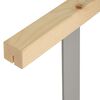 vidaXL Ryggstøtter for pallesofa 2 stk 110/70 cm heltre furu
