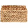 vidaXL Oppbevaringskurver 2 pcs Naturlig 35 x 25 x 17 cm Vannhyasint